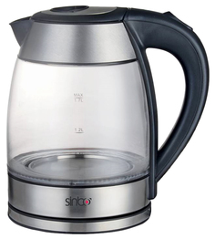 Чайник электрический Sinbo SK7379 1.7 л Silver, Black