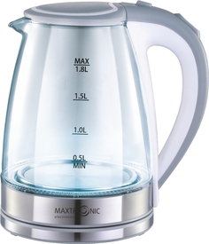 Чайник электрический MAXTRONIC MAX-207 1.8 л белый, серый