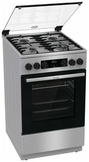 Комбинированная плита Gorenje MEKS5141X серебристый