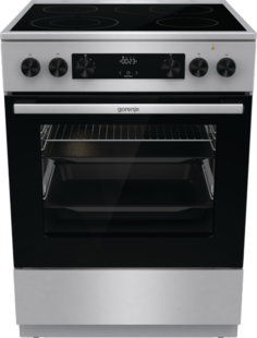 Электрическая плита Gorenje GEC6C60XA серебристый