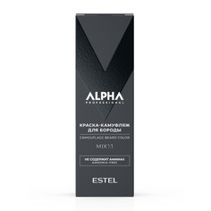 Крем-камуфляж для окрашивания бороды ESTEL PROFESSIONAL Alpha Homme 6.0 темно-русый 40 мл