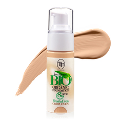 TF cosmetics Тональный крем Bio Organic Foundation, тон 03 натуральный кремовый