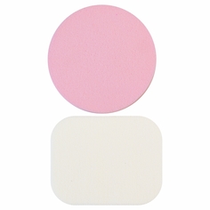 TF cosmetics Спонжи для нанесения косметических средств 2шт круглый и прямоугольный