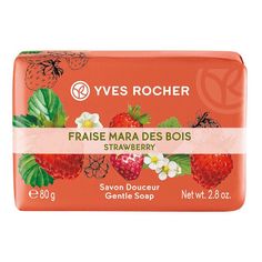 Туалетное мыло Yves Rocher Лесная земляника для тела 80 г