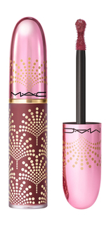 Жидкая помада для губ MAC Cosmetics BUBBLES & BOWS POWDER KISS, Cheers De