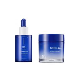 Набор средств для лица Missha Super Aqua Ultra Hyalron увлажняющий крем, сыворотка