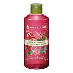 Гель для душа и ванны Yves Rocher Гранат & пряные ягоды 400 мл