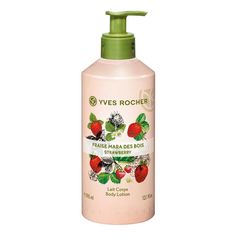 Молочко для тела Yves Rocher Лесная земляника 390 мл