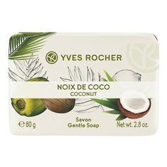 Мыло туалетное Yves Rocher для рук кокосовый орех 80 г