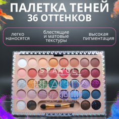 Тени для век Sparcli 36 цветов