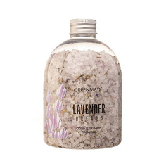 Greenmade, Соль для ванн "Lavender dreams", 500 г