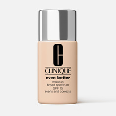 Основа тональная Clinique Even Better Makeup SPF 15, Alabaster, №CN 10, 30 мл