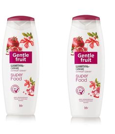 Шампунь-сияние IRIS GENTLE FRUIT, Сочный гранат, 400 мл, 2 шт