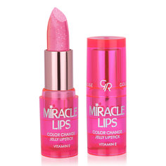 Гелевая Помада Golden Rose Серии Miracle Lips Color Change Jelly Lipstick 101 Berry Pink