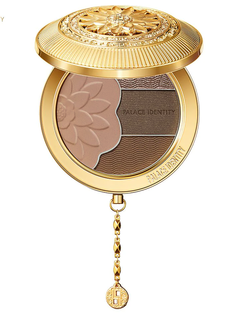 Компактные тени для век Zeesea 04 Palace Identity Royal Bloom Eyeshadow CompactAmber