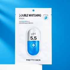 Восстанавливающая маска для лица с ниацинамидом PRETTYSKIN, 25 мл 2 шт No Brand