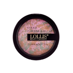 Румяна для лица LOLLIS Terracotta Compact Powder & Blush On тон 02 12г