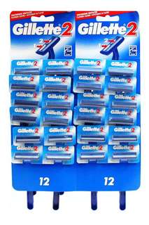 Станки Одноразовые Gillette 2, 24 шт