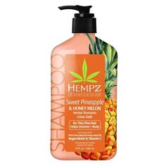 Шампунь Hempz Hair Care Sweet Pineapple&Honey Melon Herbal Volumising Shampoo 500 мл