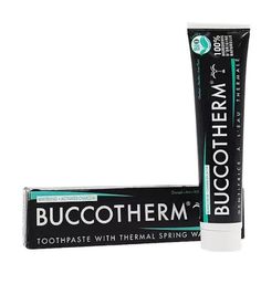 З/паста Buccotherm с углем и термальной водой 100% натуральная туба 75мл