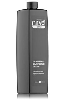 NIRVEL Camellia silk protein маска-блеск для окрашенных волос 1000мл