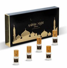 Набор Arabian Night Intense (духи масляные женские, 5 ароматов) Parfums Eternel