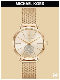 Наручные часы женские Michael Kors M3844K золотистые
