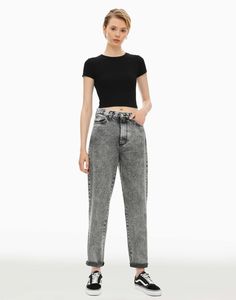 Джинсы женские Gloria Jeans GJN029492 серые 36/158