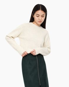 Джемпер женский Gloria Jeans GSW006359 серый XXS (36-38)