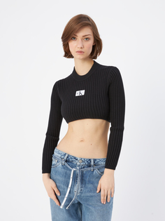 Свитер женский Calvin Klein Jeans J20J219648BEH черный, размер M