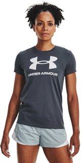 Футболка женская Under Armour 1356305-044 серая XS