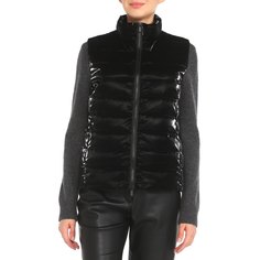 Утепленный жилет женский Maison David MLW221202-010 черный XS