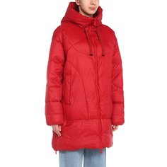 Пуховик женский Maison David MLY005-1 красный M