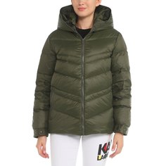 Пуховик женский Maison David MLY012-1 хаки M