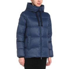 Пуховик женский Maison David MLY011-1 синий XS