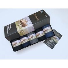 Подарочный набор носков мужских RoeRue RoyalDiamond_1266 разноцветных 41-47