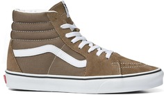 Кеды унисекс Vans Ua Sk8-Hi коричневые 44,5 RU