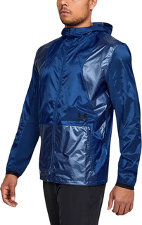 Ветровка мужская Under Armour Perpetual FZ Jacket синяя XS