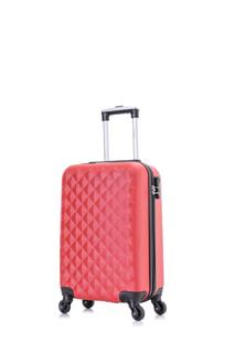 Чемодан унисекс LCase красный, 57х36.5х22 см