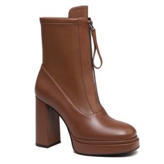 Ботильоны женские Tendance PZ231806-7 коричневые 41 EU