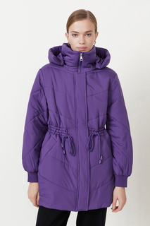 Куртка женская Baon B0323517 фиолетовая XXL