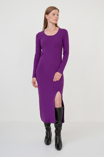 Платье женское Baon B4523509 фиолетовое L