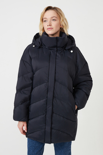 Пуховик женский Baon B0023550 черный XXL