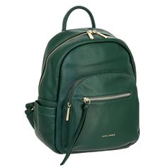 Рюкзак женский David Jones 7026-2 зеленый, 25x11x31 см