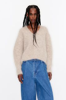 Пуловер Bimba Y Lola для женщин, размер M, 232BR7212 10620, серо-коричневый