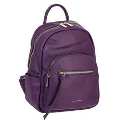 Рюкзак женский David Jones 7026-2 фиолетовый, 25x11x31 см