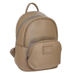 Рюкзак женский David Jones CM6720 coffee, 26x15x33 см