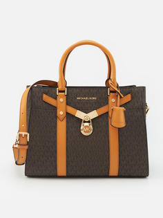 Сумка женская Michael Kors 30F9G0HS3B коричневый, 25x32x15 см
