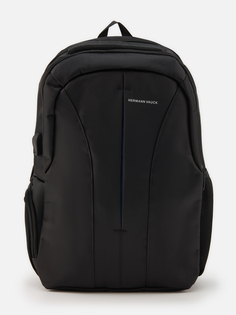 Рюкзак Hermann Vauck для мужчин, чёрный, синий, 29x14x45 см, SUT377