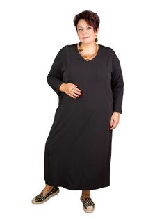 Платье женское Полное Счастье ОК-23-1408 черное 56 RU